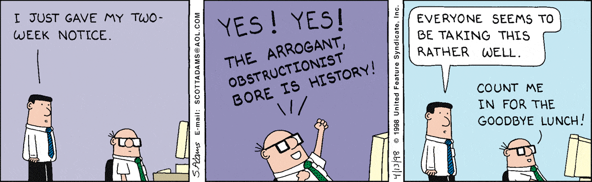 Dilbert Cartoon